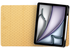 Rosso Elite iPad Air 11 (24/25) Hoes 2-in-1 Echt Leer Book Case Lichtbruin afbeelding 9