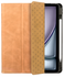 Rosso Elite iPad Air 13 (24/25) Hoes 2-in-1 Echt Leer Book Case Lichtbruin afbeelding 9