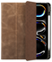 Rosso Elite iPad Pro 13 (2024) Hoes 2-in-1 Echt Leer Book Case Bruin afbeelding 9