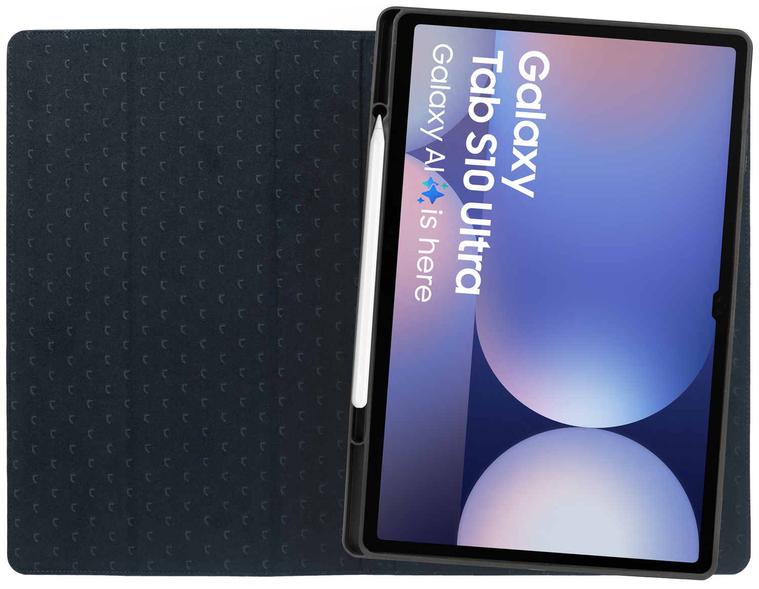 Rosso Elite Samsung Tab S10 Ultra / S9 Ultra Hoes 2-in-1 Echt Leer Zwart afbeelding 8