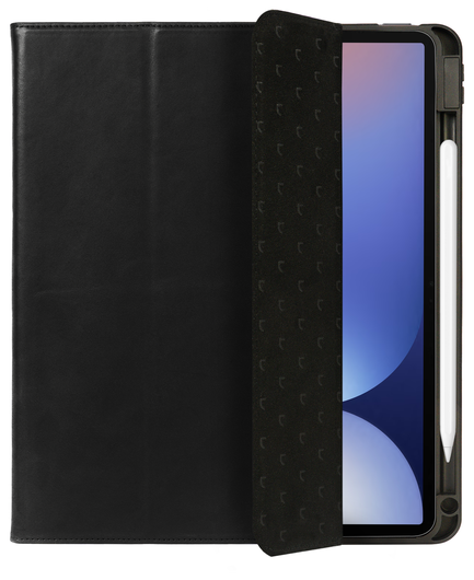 Rosso Elite Samsung Tab S10 Ultra / S9 Ultra Hoes 2-in-1 Echt Leer Zwart afbeelding 9