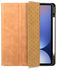 Rosso Elite Samsung Tab S10 Ultra / S9 Ultra Hoes 2-in-1 Echt Leer Lichtbruin