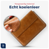 Rosso Deluxe MacBook / Laptop / iPad / Tablet Sleeve tot 14 Inch Echt Leer Bruin afbeelding 4