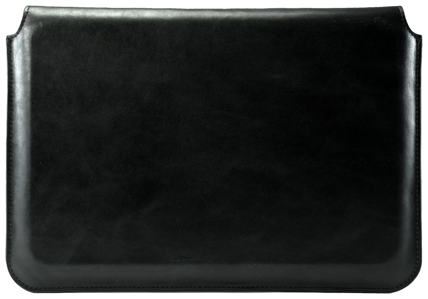 Rosso Deluxe MacBook / Laptop / iPad / Tablet Sleeve tot 11 Inch Echt Leer Zwart afbeelding 8