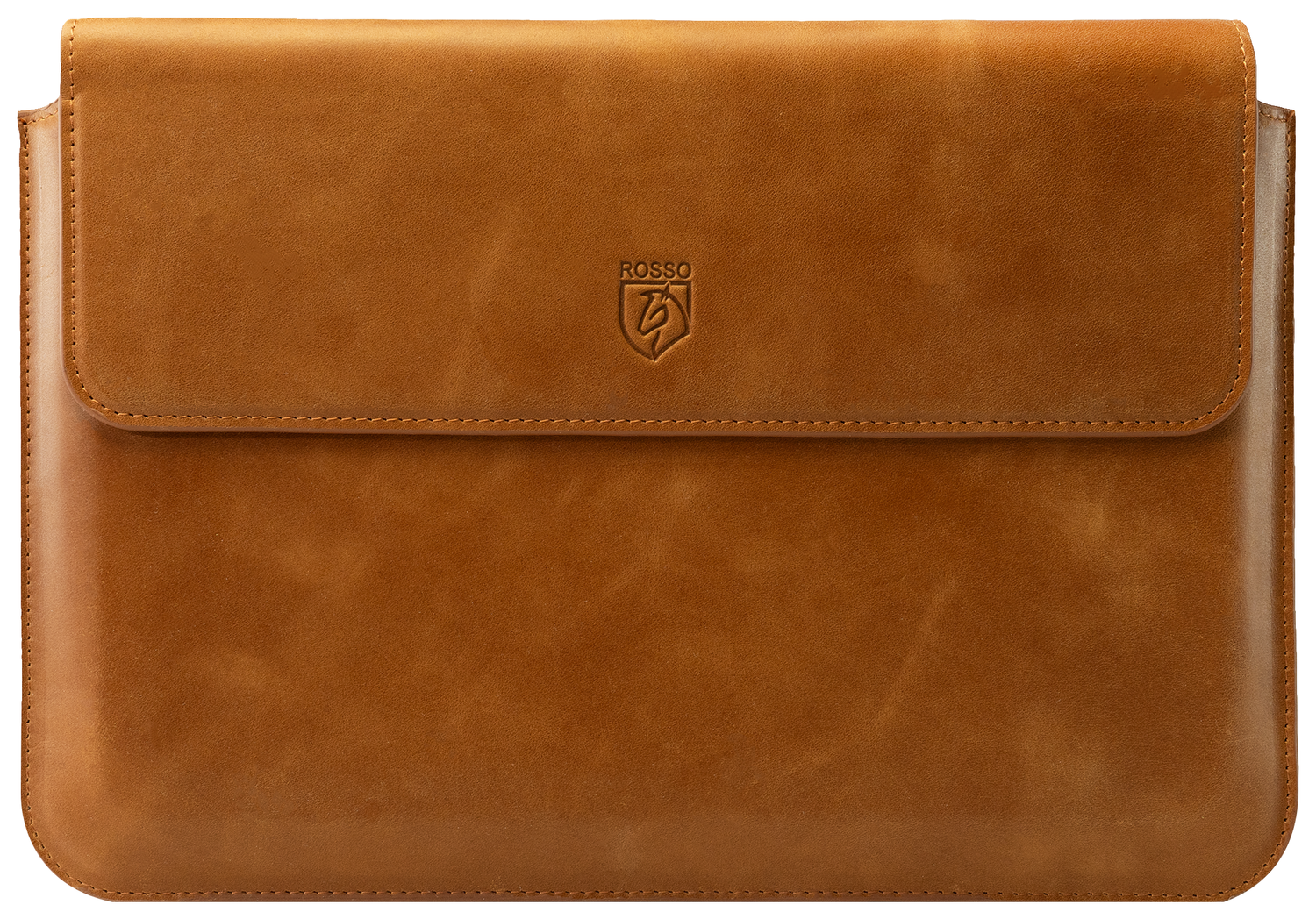 Rosso Deluxe MacBook / Laptop / iPad / Tablet Sleeve tot 11 Inch Echt Leer Bruin afbeelding 7