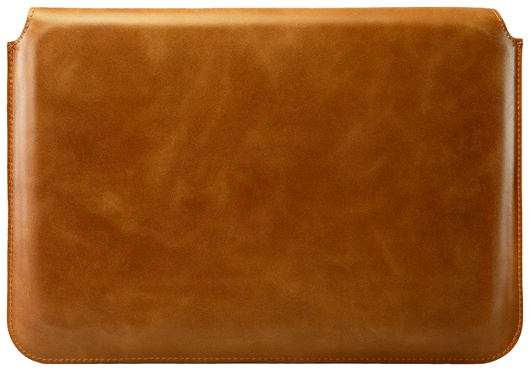 Rosso Deluxe MacBook / Laptop / iPad / Tablet Sleeve tot 11 Inch Echt Leer Bruin afbeelding 8