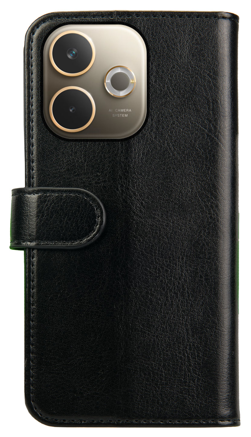Rosso Element Oppo A5 Pro Hoesje Book Case Wallet Zwart afbeelding 2