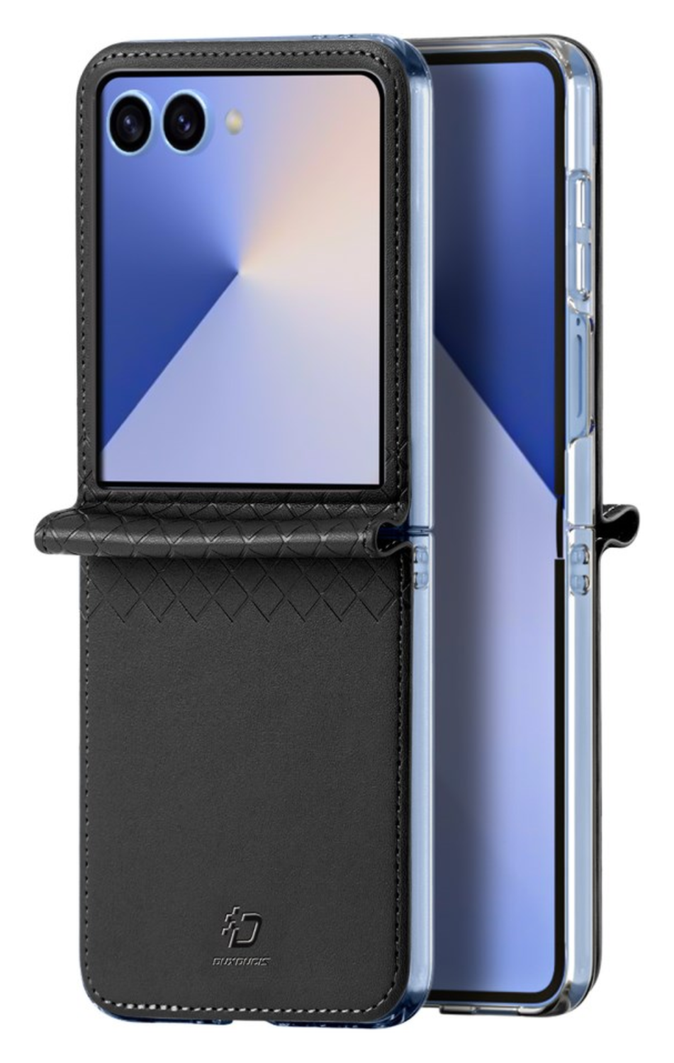 Dux Ducis Bril Samsung Galaxy Z Flip 7 Hoesje Back Cover Zwart afbeelding 2