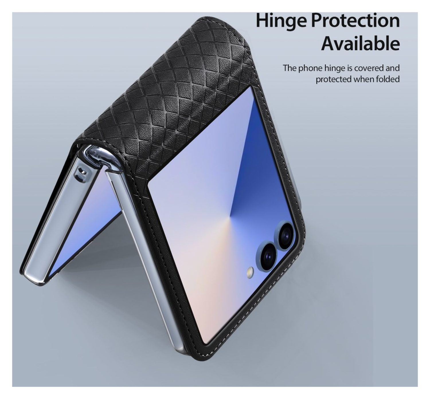 Dux Ducis Bril Samsung Galaxy Z Flip 7 Hoesje Back Cover Zwart afbeelding 6