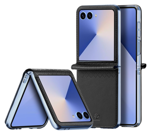 Dux Ducis Bril Samsung Galaxy Z Flip 7 Hoesje Back Cover Zwart afbeelding 1