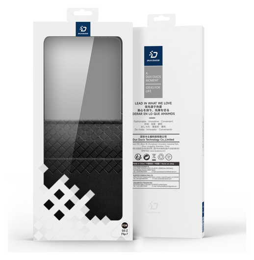 Dux Ducis Bril Samsung Galaxy Z Flip 7 Hoesje Back Cover Zwart afbeelding 11