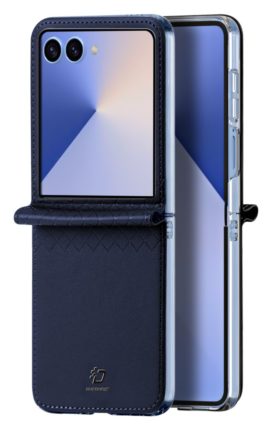 Dux Ducis Bril Samsung Galaxy Z Flip 7 Hoesje Back Cover Blauw afbeelding 2