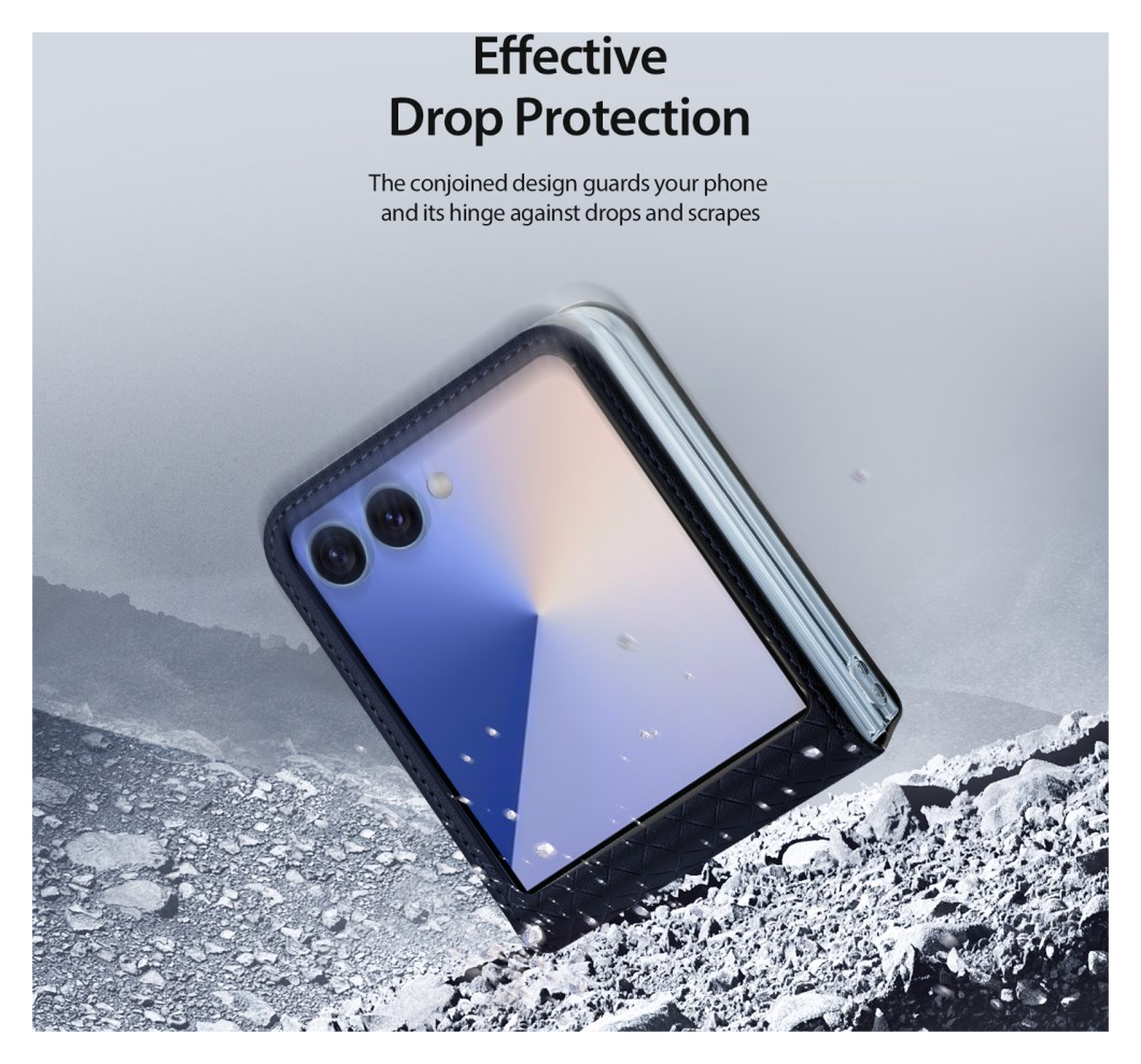 Dux Ducis Bril Samsung Galaxy Z Flip 7 Hoesje Back Cover Blauw afbeelding 7