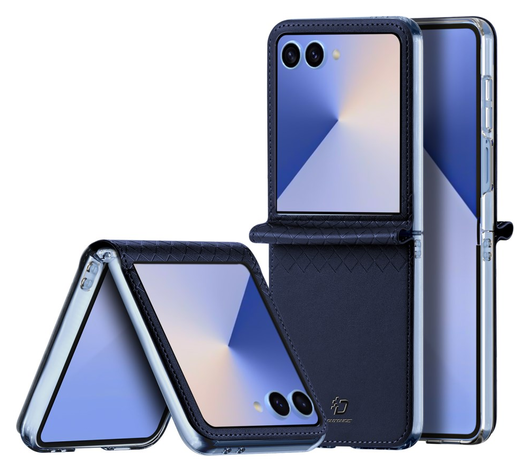 Dux Ducis Bril Samsung Galaxy Z Flip 7 Hoesje Back Cover Blauw afbeelding 1