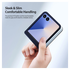 Dux Ducis Bril Samsung Galaxy Z Flip 7 Hoesje Back Cover Blauw afbeelding 4