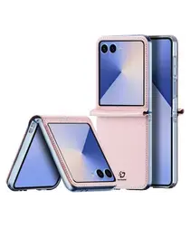 Dux Ducis Bril Samsung Galaxy Z Flip 7 Hoesje Back Cover Roze afbeelding