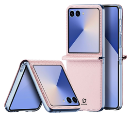 Dux Ducis Bril Samsung Galaxy Z Flip 7 Hoesje Back Cover Roze