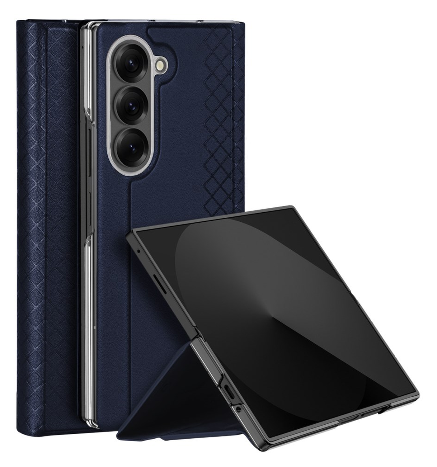 Dux Ducis Bril Samsung Galaxy Z Fold 7 Hoesje Back Cover Blue afbeelding 1