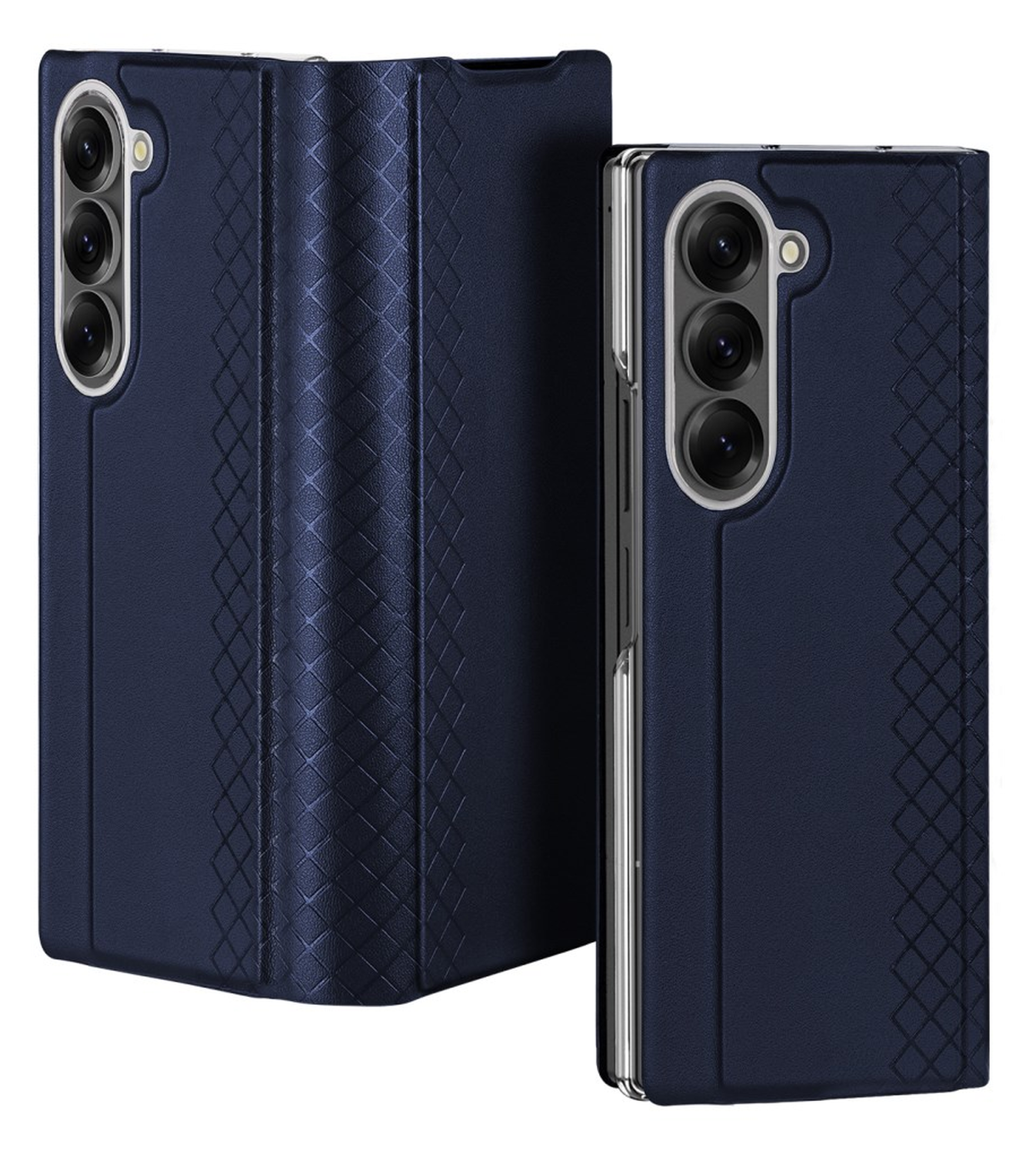 Dux Ducis Bril Samsung Galaxy Z Fold 7 Hoesje Back Cover Blue afbeelding 2
