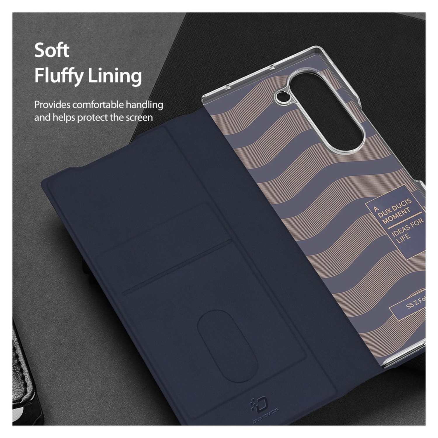 Dux Ducis Bril Samsung Galaxy Z Fold 7 Hoesje Back Cover Blue afbeelding 9