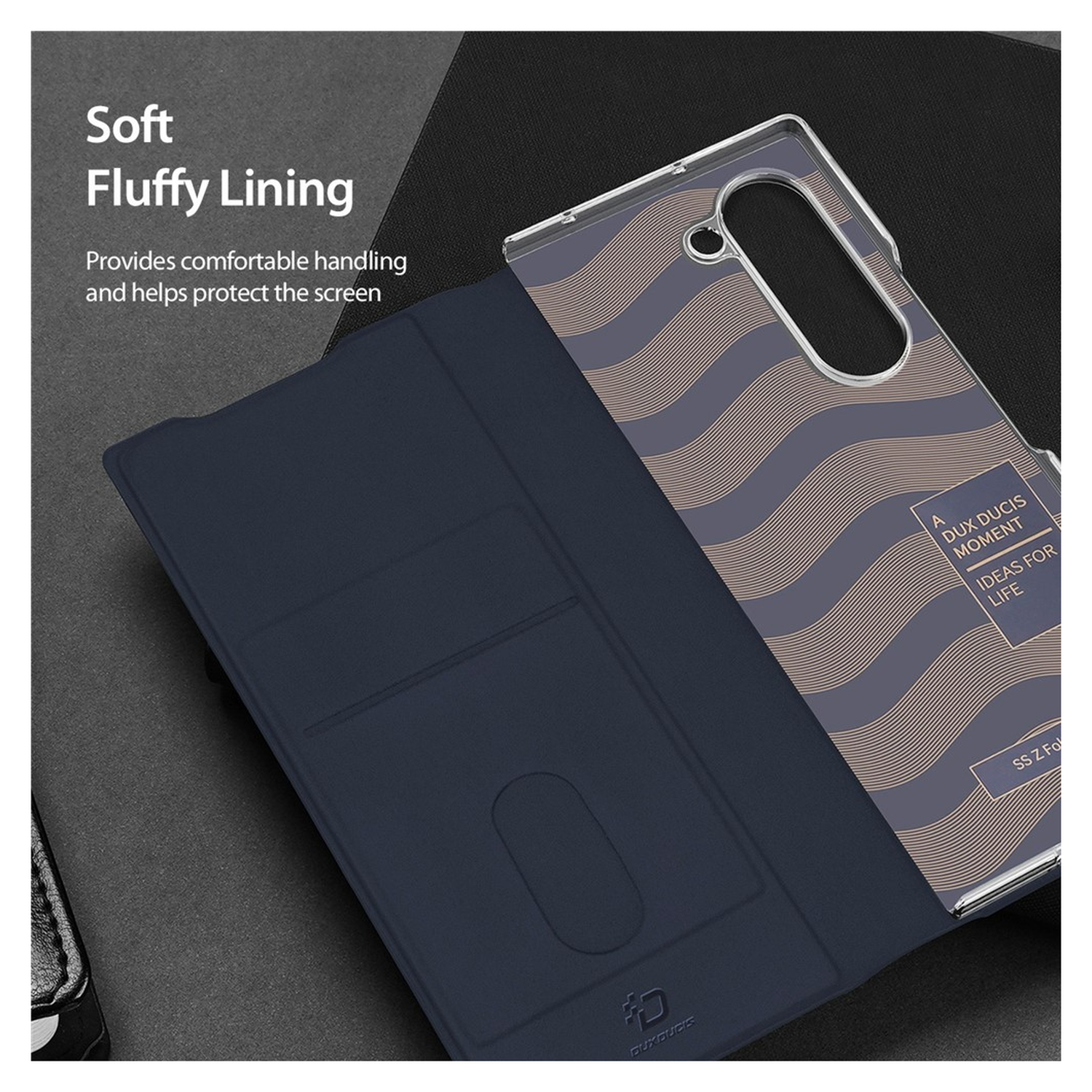 Dux Ducis Bril Samsung Galaxy Z Fold 7 Hoesje Back Cover Blue afbeelding 11