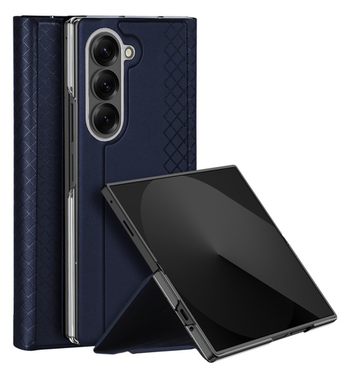 Dux Ducis Bril Samsung Galaxy Z Fold 7 Hoesje Back Cover Blue afbeelding 1