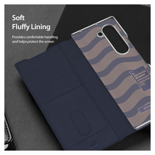 Dux Ducis Bril Samsung Galaxy Z Fold 7 Hoesje Back Cover Blue afbeelding 9
