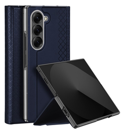 Dux Ducis Bril Samsung Galaxy Z Fold 7 Hoesje Back Cover Blauw