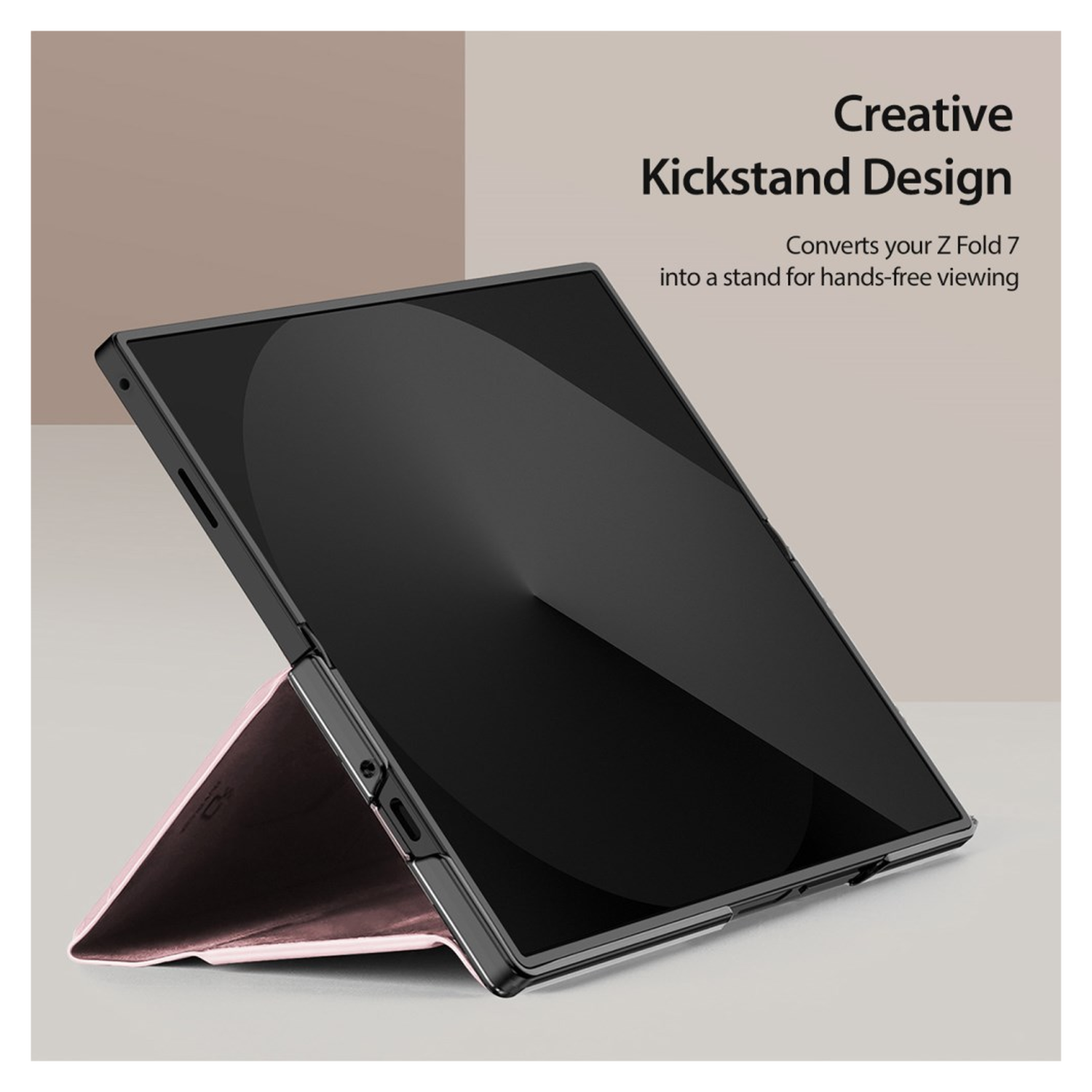 Dux Ducis Bril Samsung Galaxy Z Fold 7 Hoesje Back Cover Roze afbeelding 6