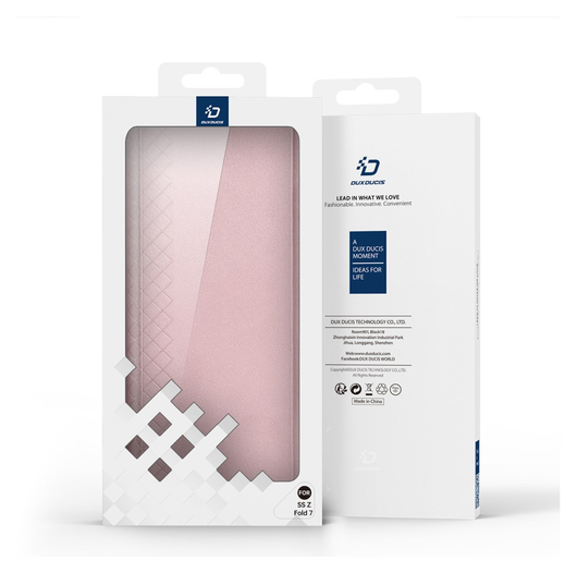 Dux Ducis Bril Samsung Galaxy Z Fold 7 Hoesje Back Cover Roze afbeelding 11