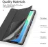 Dux Ducis Domo Samsung Galaxy Tab S10 FE Plus Hoes Tri-Fold Book Case Zwart afbeelding 7