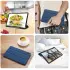 Dux Ducis Domo Samsung Galaxy Tab S10 FE Plus Hoes Tri-Fold Book Case Blauw afbeelding 10