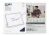 Dux Ducis Domo Samsung Galaxy Tab S10 FE Plus Hoes Tri-Fold Book Case Blauw afbeelding 11