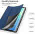 Dux Ducis Domo Samsung Galaxy Tab S10 FE Plus Hoes Tri-Fold Book Case Blauw afbeelding 6
