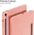 Dux Ducis Domo Samsung Galaxy Tab S10 FE Plus Hoes Tri-Fold Book Case Roze afbeelding 5
