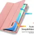 Dux Ducis Domo Samsung Galaxy Tab S10 FE Plus Hoes Tri-Fold Book Case Roze afbeelding 7