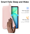 Dux Ducis Magi Samsung Galaxy Tab S10 FE Plus Hoes V-Fold Book Case Roze afbeelding 4