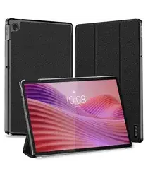 Dux Ducis Domo Lenovo Tab K10 Gen 2 Hoes Tri-Fold Book Case Zwart afbeelding