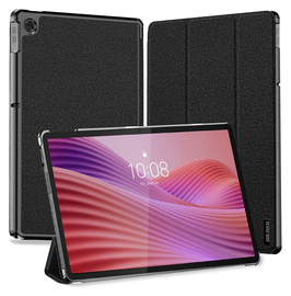 Dux Ducis Domo Lenovo Tab K10 Gen 2 Hoes Tri-Fold Book Case Zwart