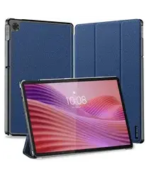 Dux Ducis Domo Lenovo Tab K10 Gen 2 Hoes Tri-Fold Book Case Blauw afbeelding