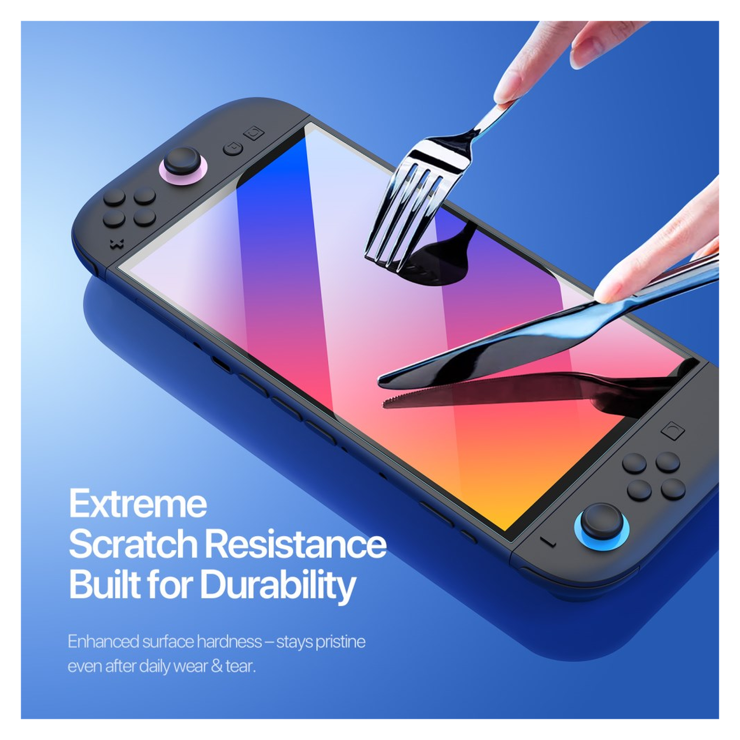 Dux Ducis Nintendo Switch 2 Screen Protector 9H Tempered Glass met Tray afbeelding 8