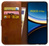 Rosso Element Xiaomi Poco F7 Pro Hoesje Book Case Wallet Bruin