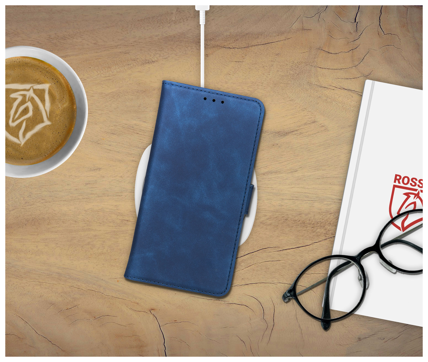 Rosso Element Xiaomi Poco F7 Ultra Hoesje Book Case Wallet Blauw afbeelding 6
