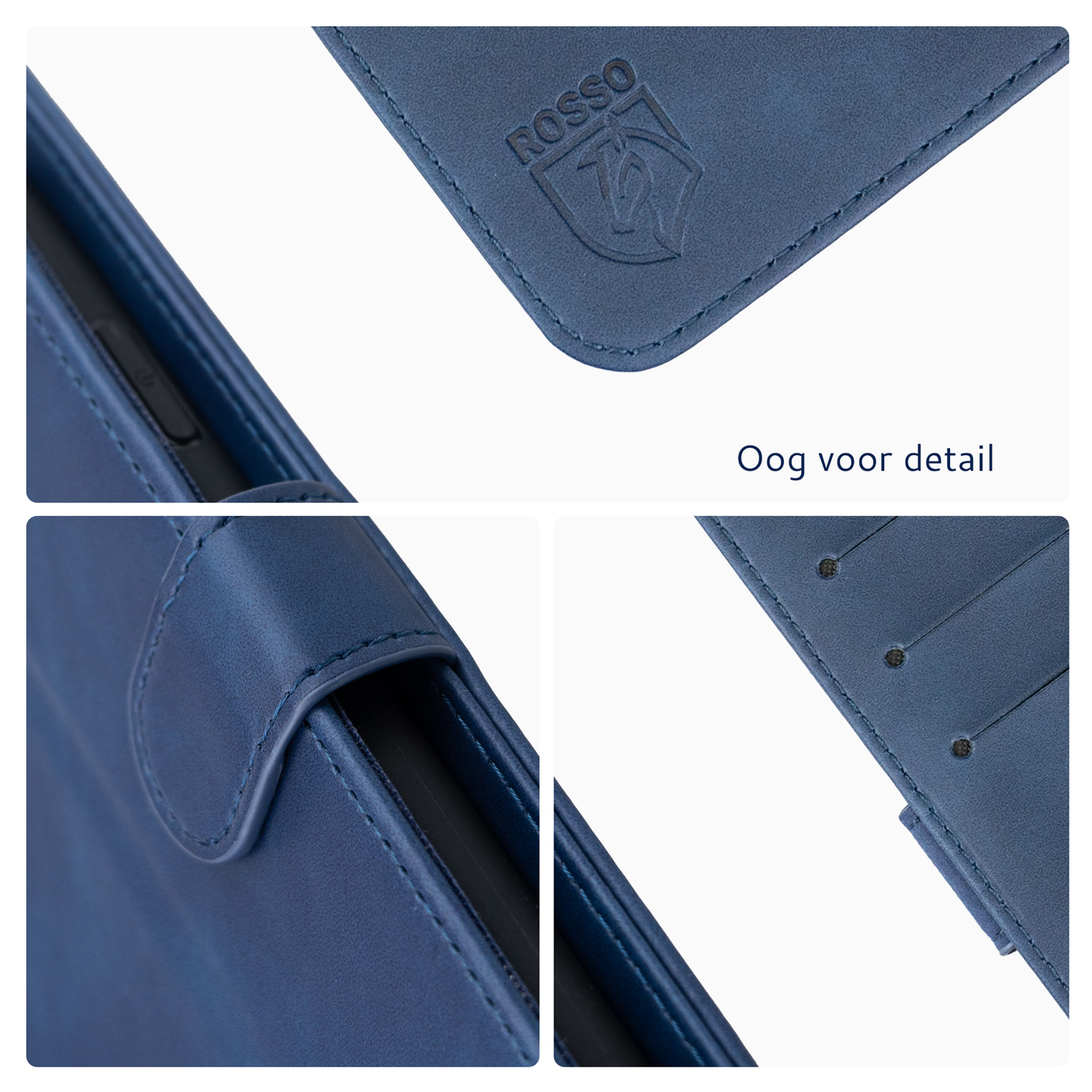 Rosso Element Xiaomi Poco F7 Ultra Hoesje Book Case Wallet Blauw afbeelding 4