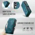 CaseMe 008 Samsung Galaxy S25 Edge Hoesje 2-in-1 Book Case en Back Cover Blauw afbeelding 7