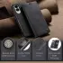 CaseMe 013 Samsung Galaxy S25 Edge Hoesje Book Case met Standaard Zwart afbeelding 11