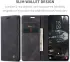 CaseMe 013 Samsung Galaxy S25 Edge Hoesje Book Case met Standaard Zwart afbeelding 9
