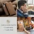 CaseMe 013 Samsung Galaxy S25 Edge Hoesje Book Case met Standaard Bruin afbeelding 4