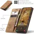 CaseMe 013 Samsung Galaxy S25 Edge Hoesje Book Case met Standaard Bruin afbeelding 5