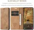 CaseMe 013 Samsung Galaxy S25 Edge Hoesje Book Case met Standaard Bruin afbeelding 9